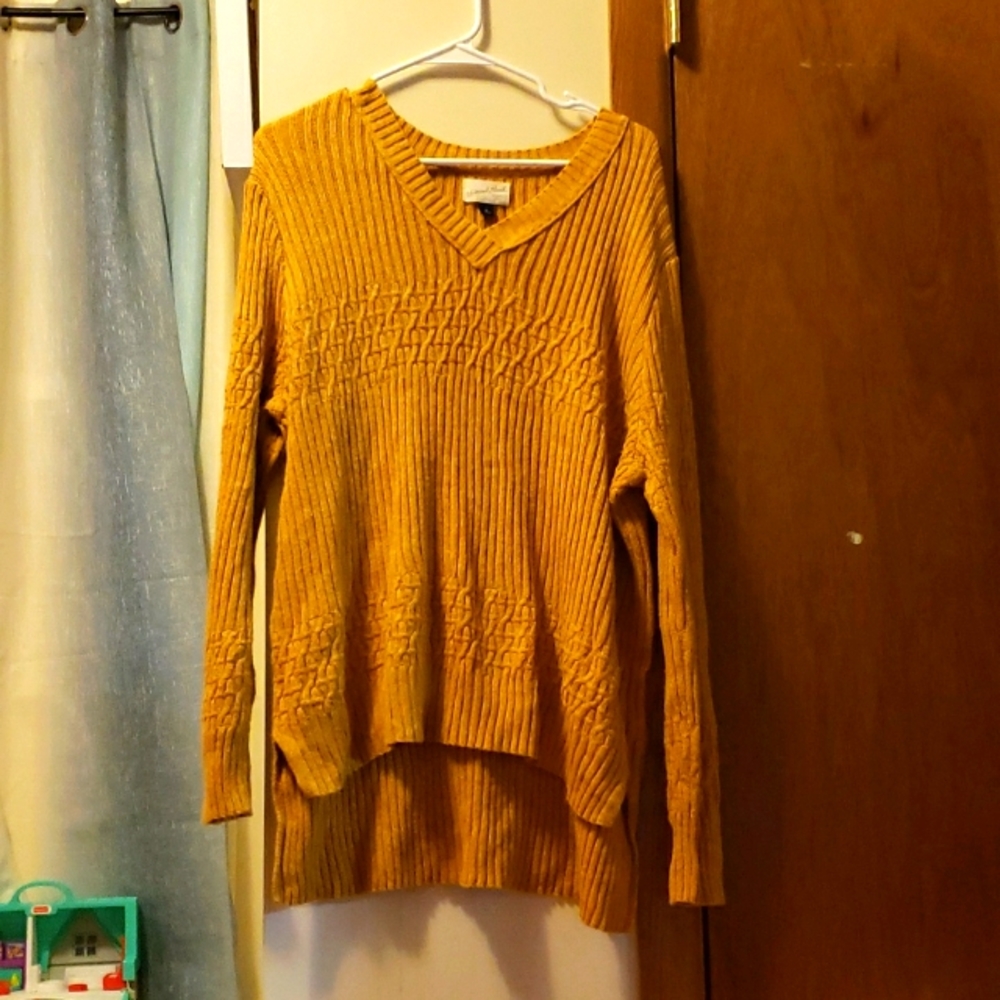 Universal Threads Mustard Yellow Sweater